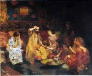 unknow artist Arab or Arabic people and life. Orientalism oil paintings 294 painting